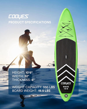 Cooyes SUP Board groen