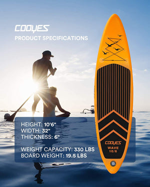 Cooyes SUP Board oranje